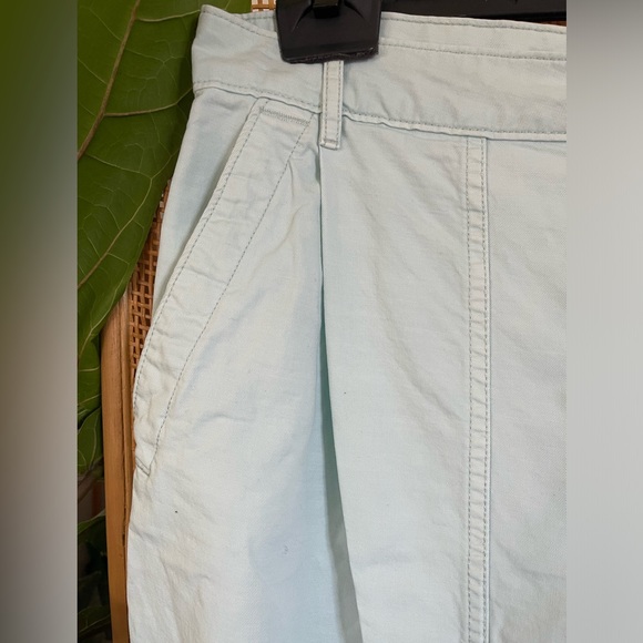 EVERLANE ORGANIC COTTON WIDE LEG ICE BLUE PANTS SZ 14 - Picture 4 of 9